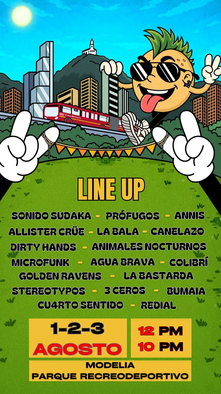 Line-Up Burger Picnic Modelia 2025