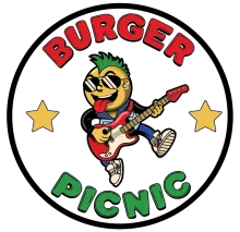 Logo Burger Picnic Techo 2025